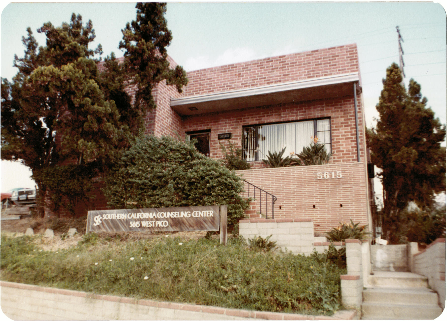 An exterior view of the Southern California Counseling Center building.