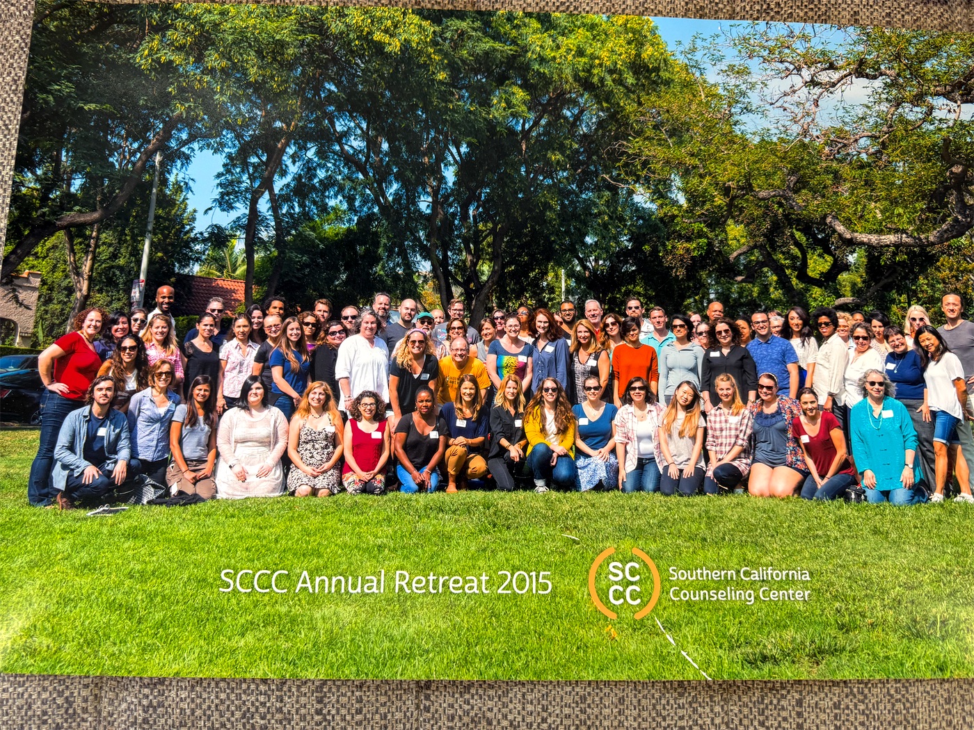 A shared moment from SCCC history.